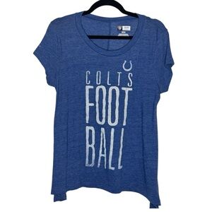 Womens NFL Team Apparel Short Sleeve Graphic Tee Colts Football | Size: Medium